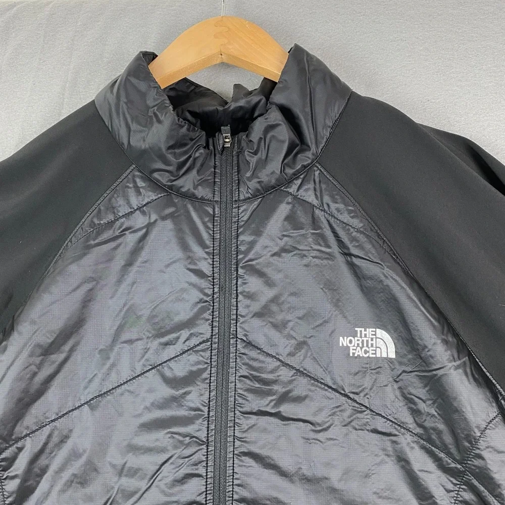 North Face Flight Series Jacket Mens XXL Black PrimaLoft Lightweight Quilted Run